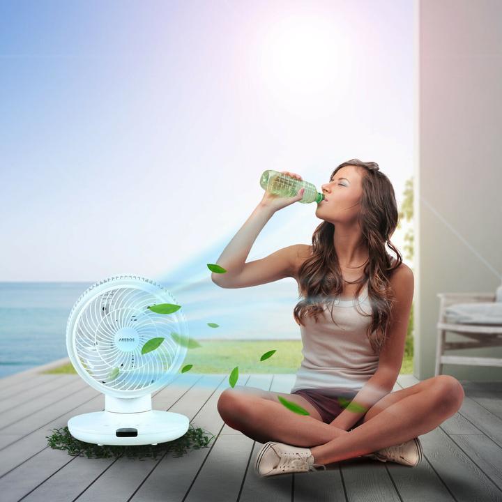 Arebos 3D Tischventilator (55 dB)