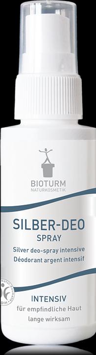 Immagine prodotto Bioturm Deodorante Spray Intensivo all'Argento (Getto vaporizzato, 50 ml)