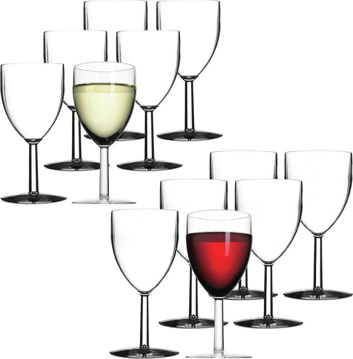 Actual product image Mepal Wine glasses (20 cl, 12 Glasses, Wine glasses set)