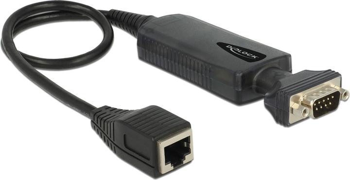 Actual product image Delock RS232 to LAN Converter, black (VGA, 4.80 cm)