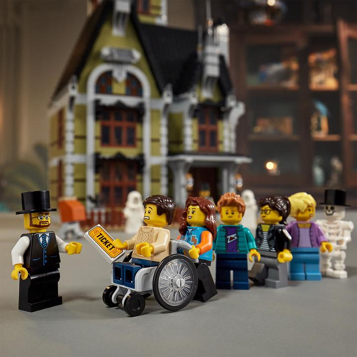 Image du produit LEGO maison hantée (10273, LEGO Creator Expert, LEGO difficiles à trouver)