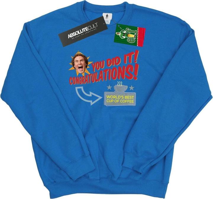 Elf World's Best Coffee Sweatshirt (3XL)
