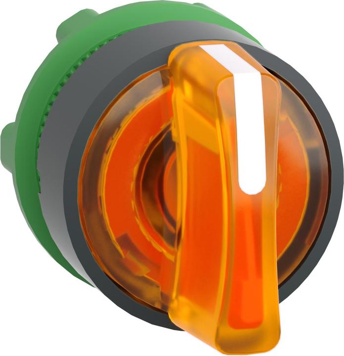 Produktbild Schneider Electric 22mm Selector Switch Orange Illum 3 Pos.