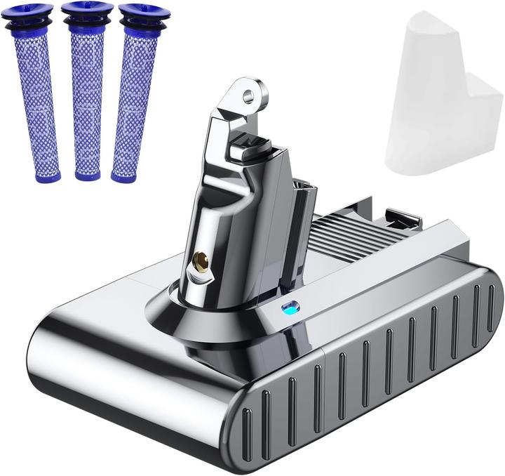 Produktbild Powtree Ersatzakku für Dyson V6 Staubsauger (inkl. Zubehör)