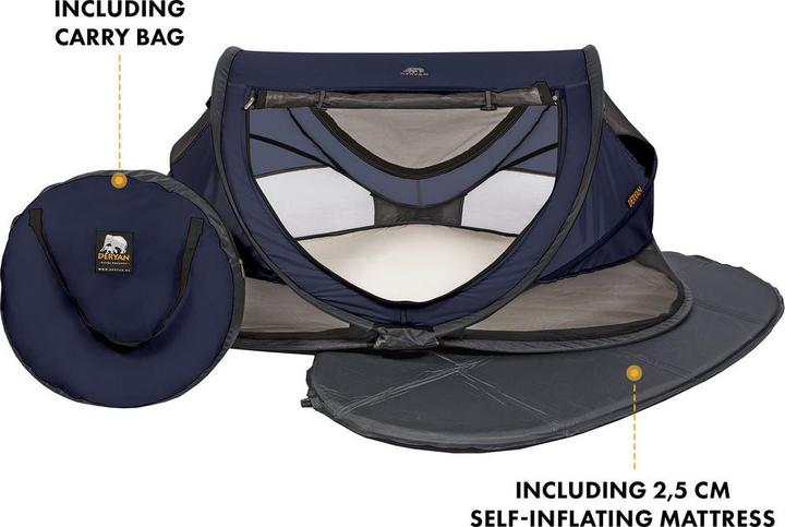Deryan Travel Cot and Play Tent Peuter Luxe