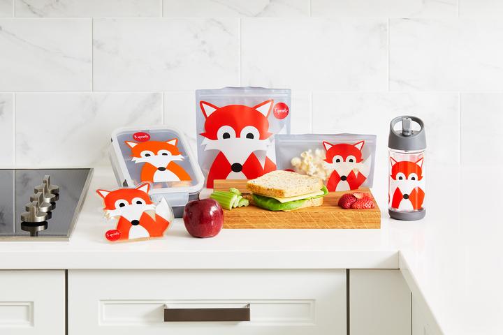 Actual product image 3 Sprouts Drinking Bottle Fox (0.35 l)