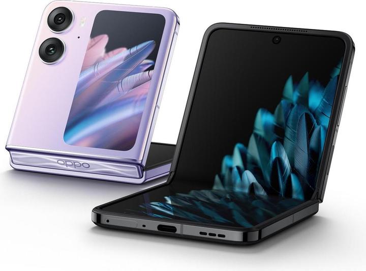 Productafbeelding OPPO Zoek N2 Flip (256 GB, Maanverlicht Paars, 6.80", Dubbele SIM, 50 Mpx, 5G)