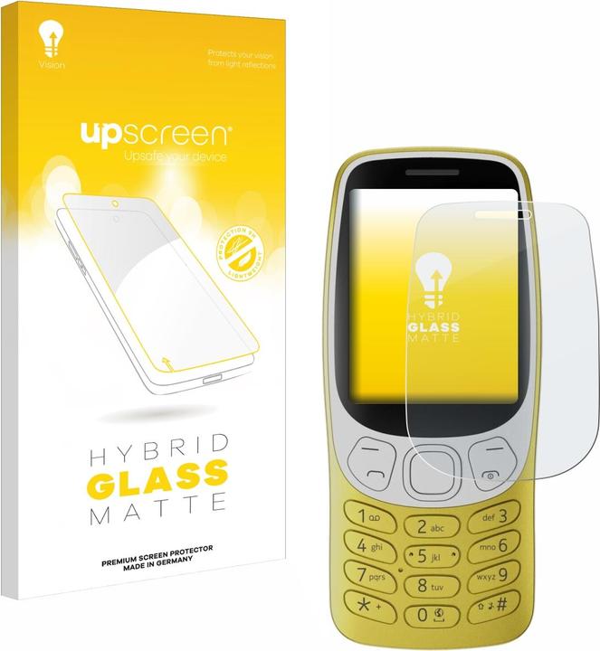Produktbild upscreen Schutzglas Schutzfolie Glas Folie Displayschutz matt (1 Stück, Nokia 3210)