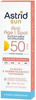 Actual product image Astrid Sunscreen Spf 50 Anti Age I Spot 50 Ml (Suntan cream, SPF 50, 50 ml)