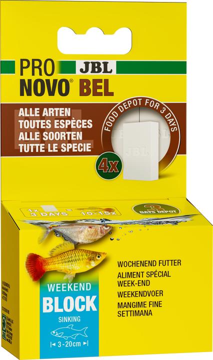 JBL Aquaristik und Terraristik ProNovo BEL WEEKEND (Ornamental Fish)