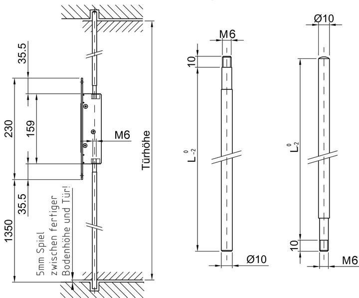 Produktbild MSL Falztreibriegelschlösser 1708
