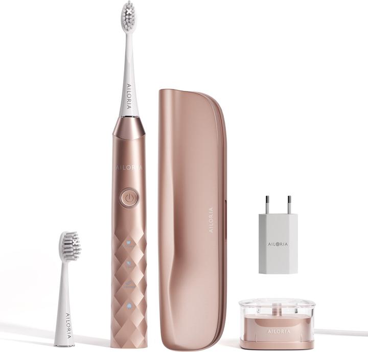 Actual product image Ailoria Shine Bright Rose Sonic Toothbrush (Sonic toothbrush)