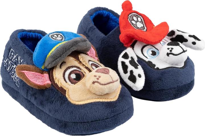 Immagine prodotto Paw Patrol Pantofole con orecchie 3D per bambini e ragazzi Chase & Marshall (23)