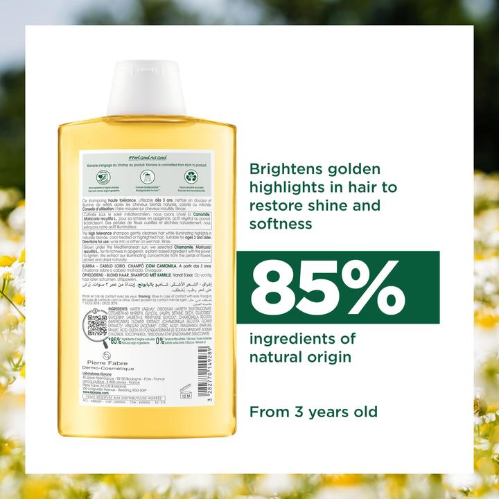Produktbild Klorane Aufhellendes (200 ml, Flüssiges Shampoo)
