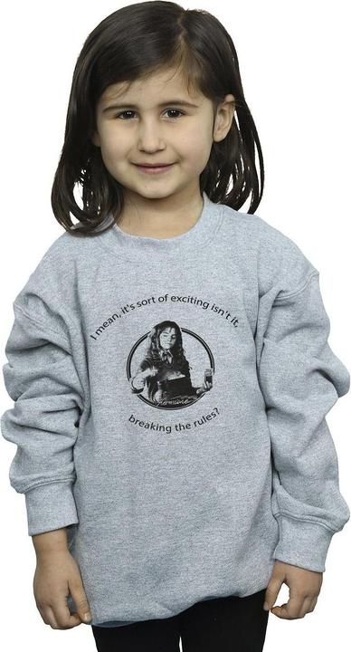 Hermione Breaking The Rules Sweatshirt Mädchen