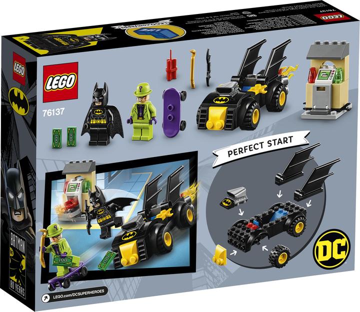 Actual product image LEGO Batman vs. the Robbery of the Riddler (76137, LEGO DC)