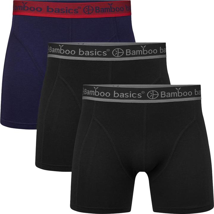 Bamboo Basics Boxershorts Rico (3-Pack) (S, 3er Pack)