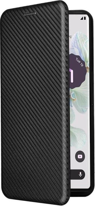 Image du produit Cover-Discount Google Pixel 7 Pro - Etui flip look carbone noir (Google Pixel 7 Pro)