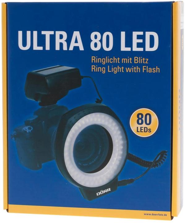 Actual product image Dörr Ringlight Ultra 80 LED with flash (Macro flash, Various)