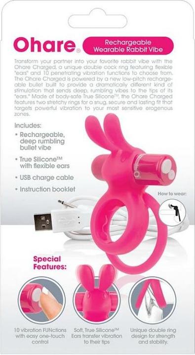 Produktbild Screaming O Charged Ohare Rabbit Vibe (3.50 cm)