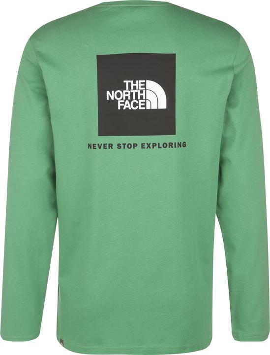 Actual product image North Face L/S Red Box Tee (S)
