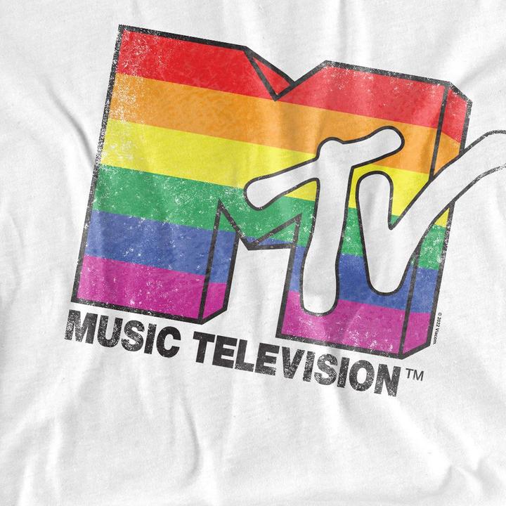 Immagine prodotto MTV Pride Maglietta Logo Arcobaleno Uomo (4XL)