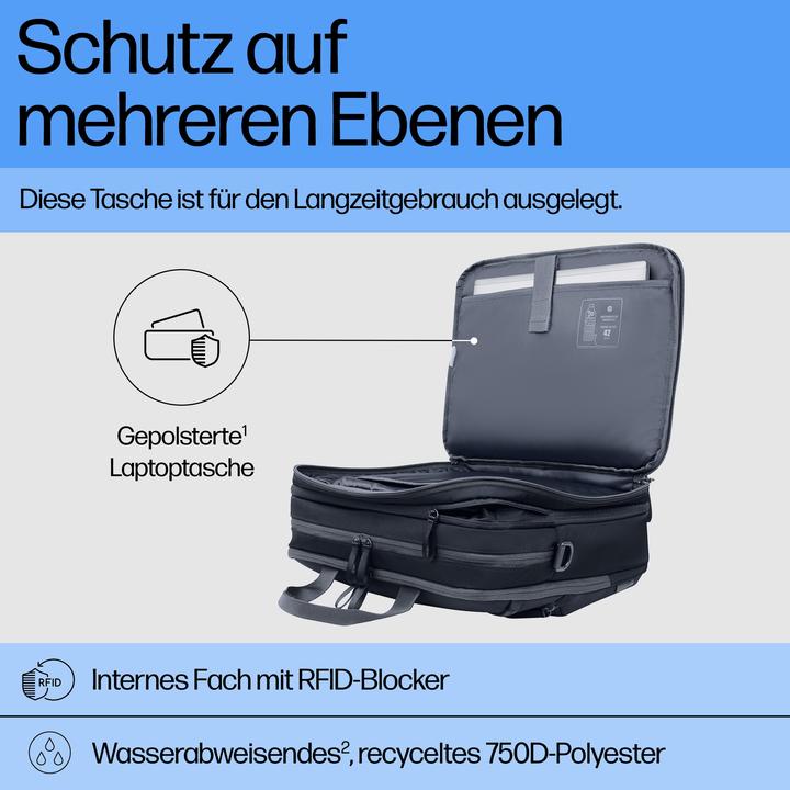 Image du produit HP Travel Plus 22L 16 Laptop Bag (16.10", Universel)