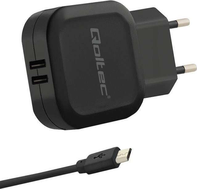 Produktbild Qoltec 50187 Ladegerät für Mobilgeräte Indoor (17 W)