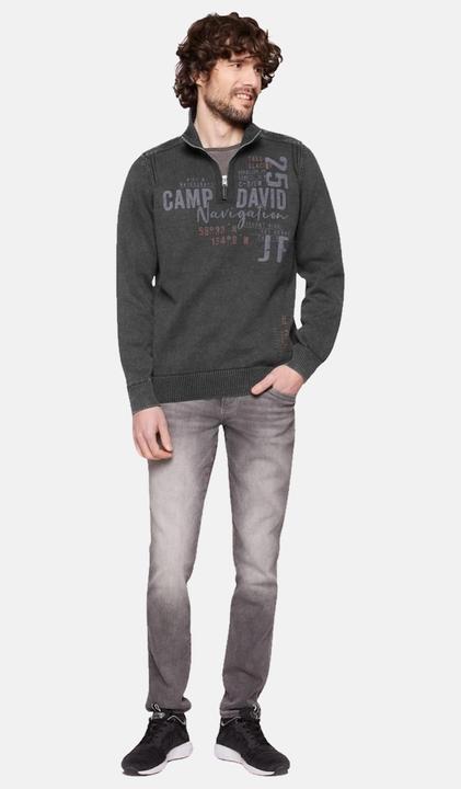 Produktbild Camp David Pullover Strickpullover Troyer (L)
