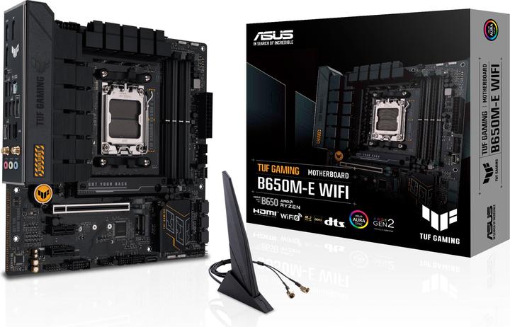 Immagine prodotto ASUS TUF Gaming B650M-E (AM5, AMD B650M, mATX)