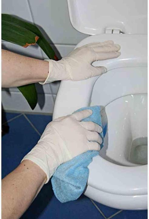 Produktbild Kerbl Handschuhe Latex Gr.L leicht gepudert,VE:100St. (L)