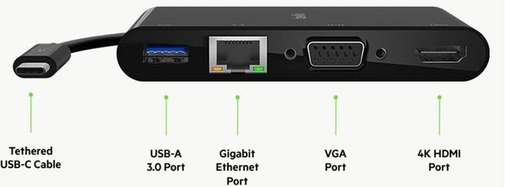 Produktbild Belkin Multimedia (USB-C, 1 Ports)