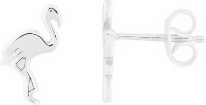 Leyda Flamingo Ohrstecker (Silber 925)