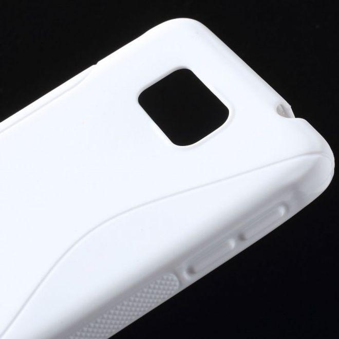 Actual product image MU Classic Elastic TPU rubber cover S-Line (Samsung Galaxy Alpha)