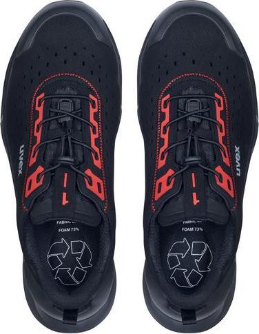 Produktbild Uvex Sports uvex 1 x-craft Halbschuhe S1 PL 68022 schwarz Weite 11 Grösse 48 (S1P, 48)