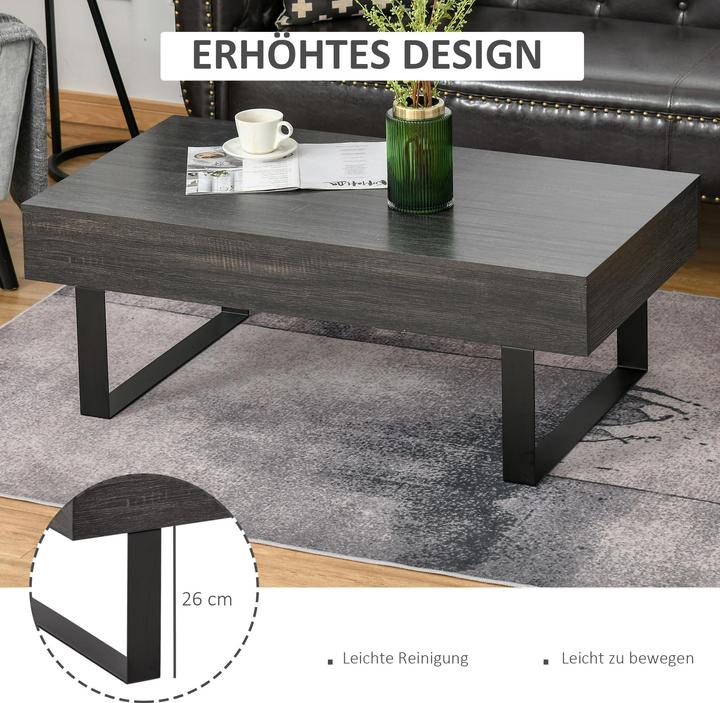 Immagine prodotto Homcom Tavolino con cassetto (110 x 60 x 40 cm)