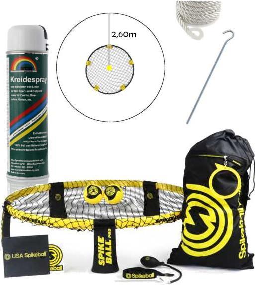 IQ Sport Spikeball Roundnet PROFI SET inkl. Kreidespray
