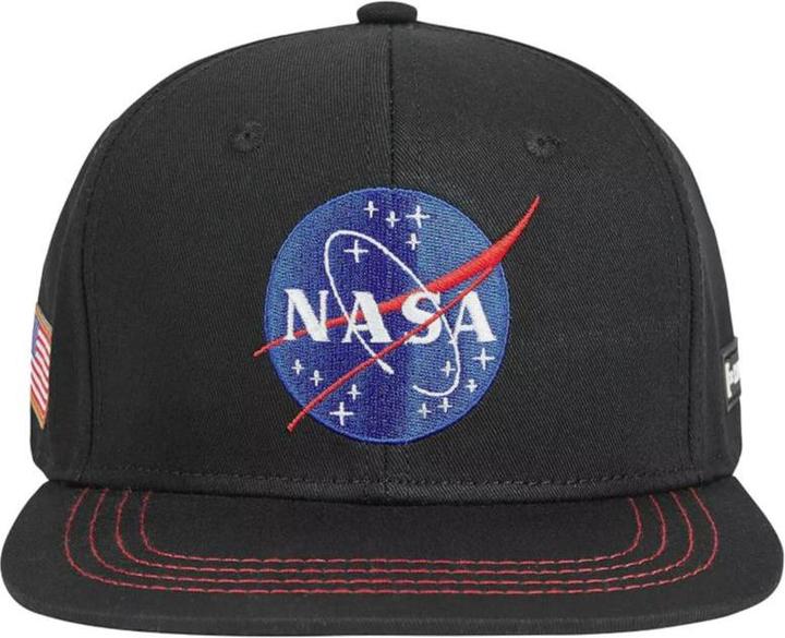 Actual product image Capslab Space Mission NASA Snapback Cap CL-NASA-1-US2 Black One Size Only (One size)