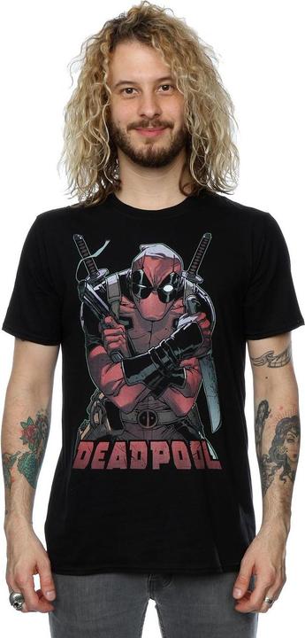 Immagine prodotto Deadpool Ready For Action Maglietta Uomo (M)