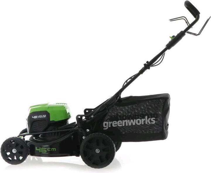 Produktbild Greenworks AkkuRasenmäher46 cm, Ohne Akku und Ladegerät (Batteriebetrieb)
