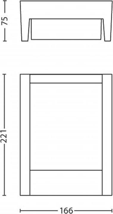 Actual product image Philips Arbour (600 lm)