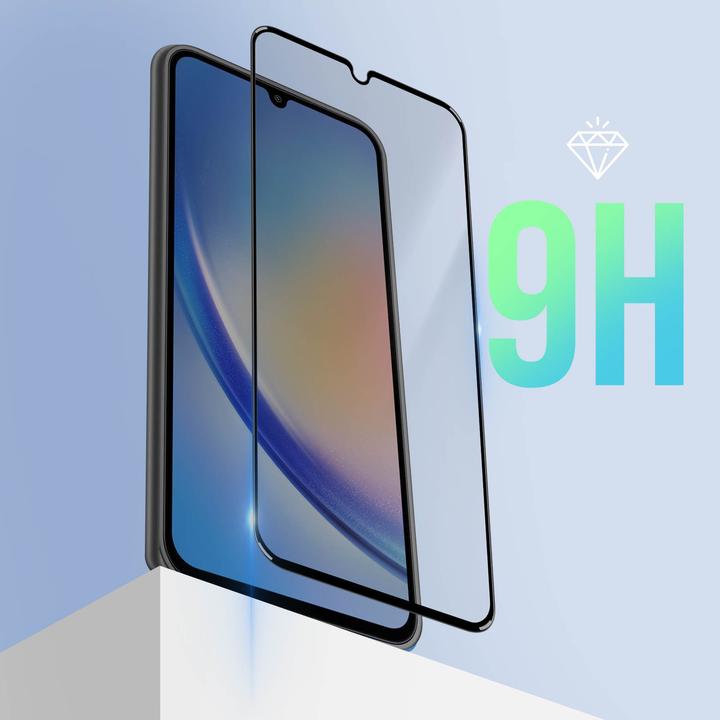 Produktbild Avizar Panzerglas Schutzfolie 9H (1 Stück, Samsung Galaxy A34 5G)