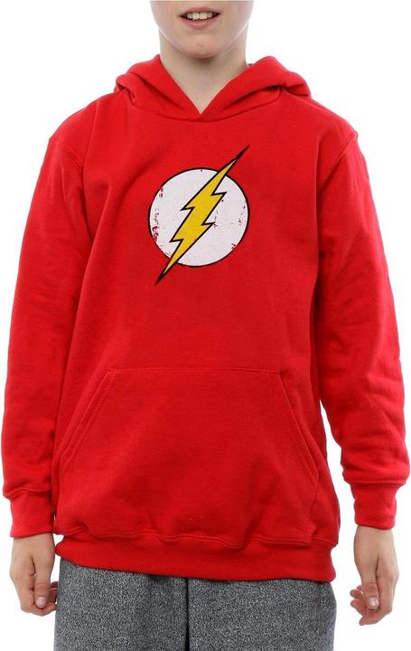 Image du produit - Sweat à capuche FLASH DISTRESSED LOGO - Garçon (128)