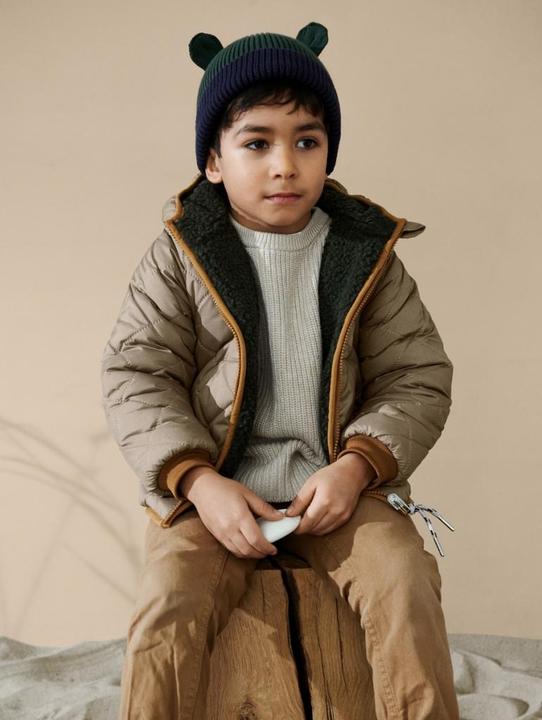 Actual product image Liewood Knitted Beanie Navy Hunter