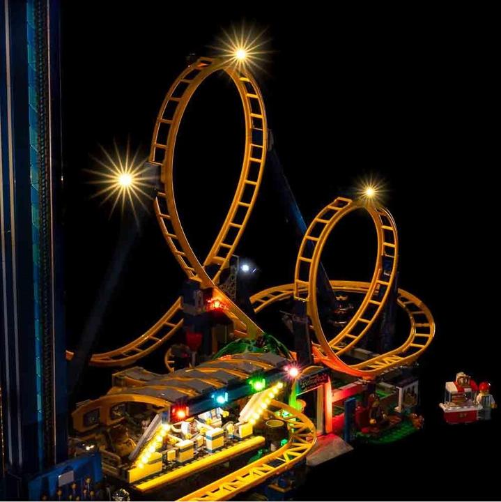 Produktbild Light my bricks LED Licht Set für LEGO 10303 Looping-Achterbahn