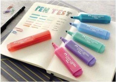Faber-Castell PASTELL 46 - Textliner (Vanille, 5 mm, 1 x)