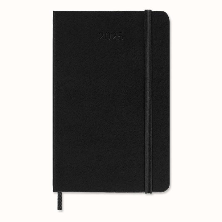 Actual product image Moleskine Agenda tascabile Hard Cover Weekly (Pocket, A6, English)