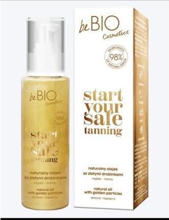 Immagine prodotto Be Bio Ewa Chodakowska naturalny olejek do ciała ze złotymi drobinkami 100ml (Olio corpo, 100 ml)