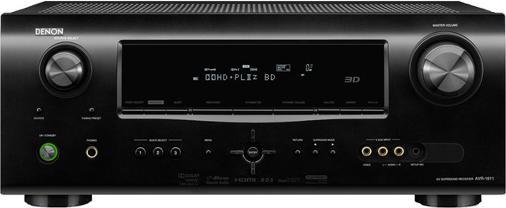Denon AVR-1611, 5.1 Receiver, 3D, HDMI 1.4a, TrueHD, Schwarz (Receiver)