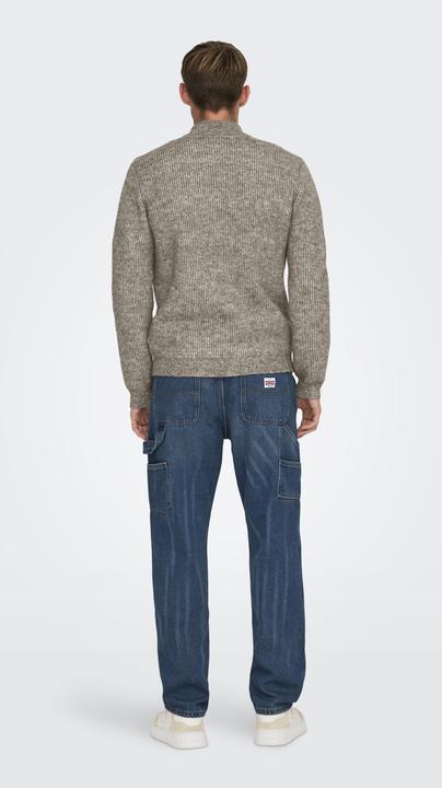 Immagine prodotto Only & Sons Onstegan Reg 5 Wool Half Zip Knit Bf (L)